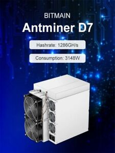 New Bitmain ASIC AntminerD7- Ships from the US. Comes with PSU + Warranty!!