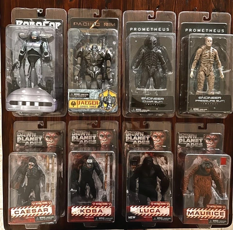 ROBOCOP DAWN OF PLANET OF THE APES PROMETHEUS PACIFIC RIM Figures NECA -- U PICK Cover
