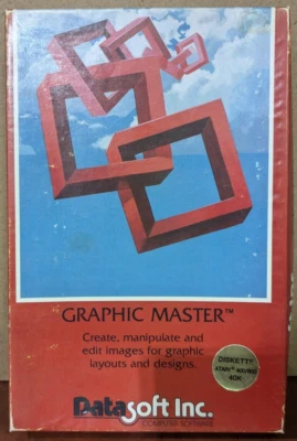ATARI - Graphics Master 400/800 40K Floppy Disc - 1982 - Data Soft - USED/VTG - Image 1 of 4