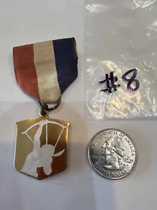 Vintage Archery Award, Medallion, Medal, Pin, Broche #8 Flight Award - Bild 1 von 1