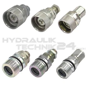 Hydraulik Schraubkupplung BG1 bis BG6 Stecker / Standard, Schott, IG, AG - Bild 1 von 9