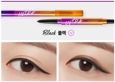 Delineador de ojos lápiz ultra potente Missha #negro K-Beauty de Corea Foto 1 de 4