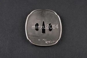 NEW The Bird Alloy Tsuba Handguard for Japanese Samurai Katana Wakizashi Sword - Picture 1 of 2