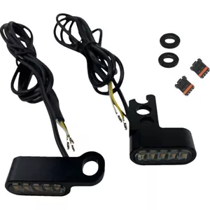 2018-2024 for Harley Softail Street Bob FXBB CUSTOM DYNAMICS Mirror Turn Signals - Picture 1 of 3