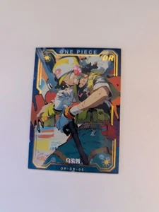 ONE PIECE Holo Custom Art Story Anime Collectible Card DR-06 Usopp - Picture 1 of 2
