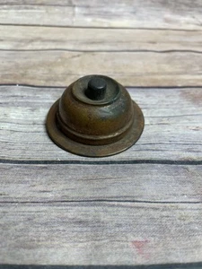 Vintage Victorian Brass Copper Wired Push Button Antique Doorbell - Picture 1 of 10