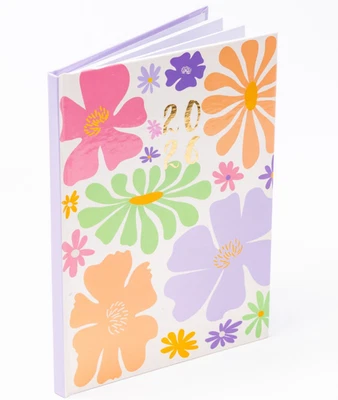 2026 Diary A5 Week to view Diary Full Year Hardback Matisse Flowers - Image 1 of 4