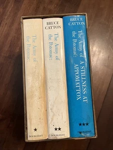 Bruce Catton The Army of the Potomac Trilogy HCDJ BCE Civil War History Set Of 3 - Picture 1 of 5