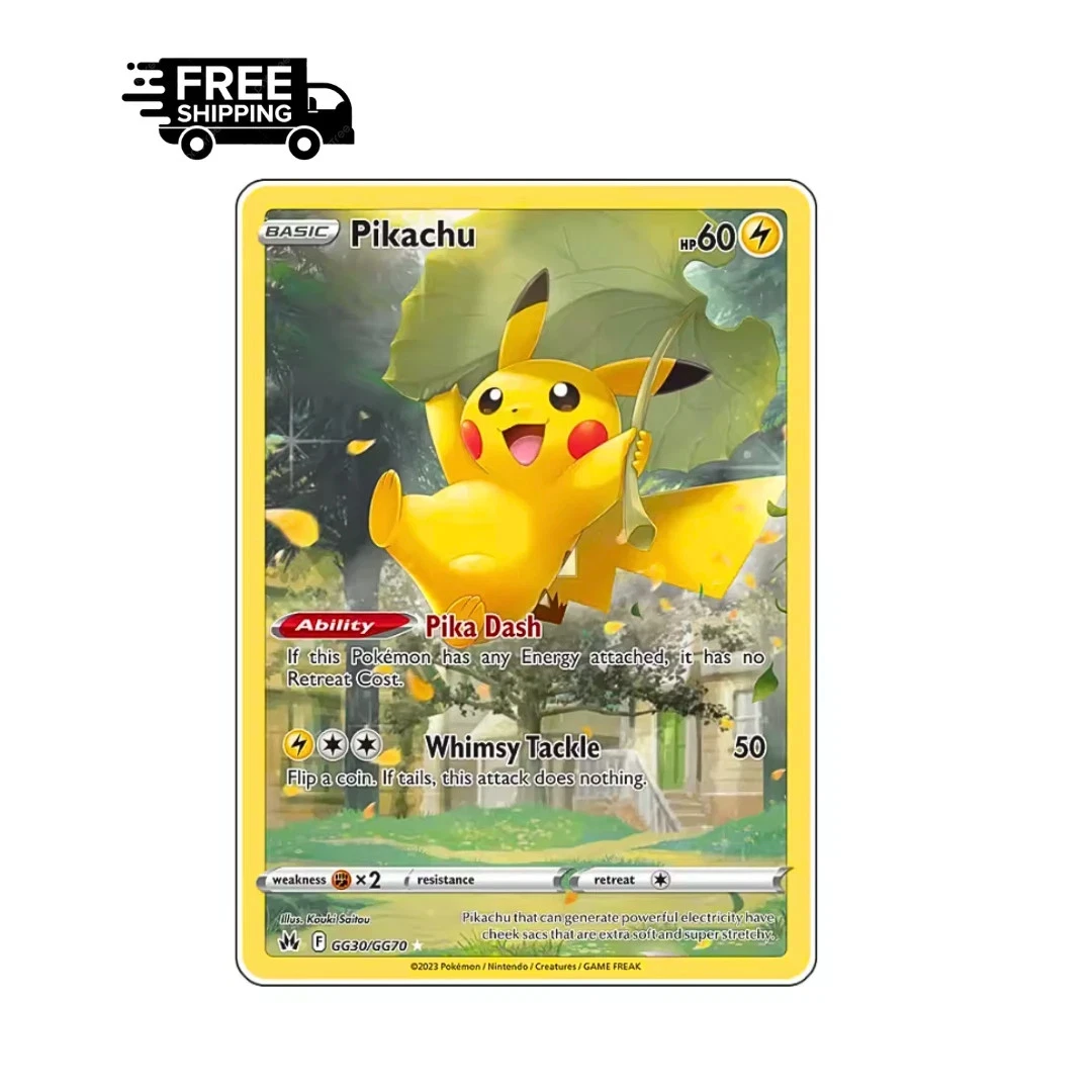 Pikachu GG30/GG70 Crown Zenith: Galarian Gallery for sale | eBay