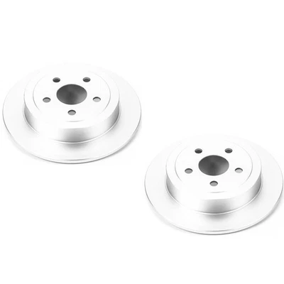 SET-P15AR8343EVC-2 Powerstop Brake Discs 2-Wheel Set Rear Sedan for PT Cruiser - Image 1 of 3