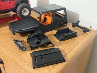 Axial SCX24 Jeep TJ Body Kit. Deadbolt Wheelbase. - Image 1 of 4