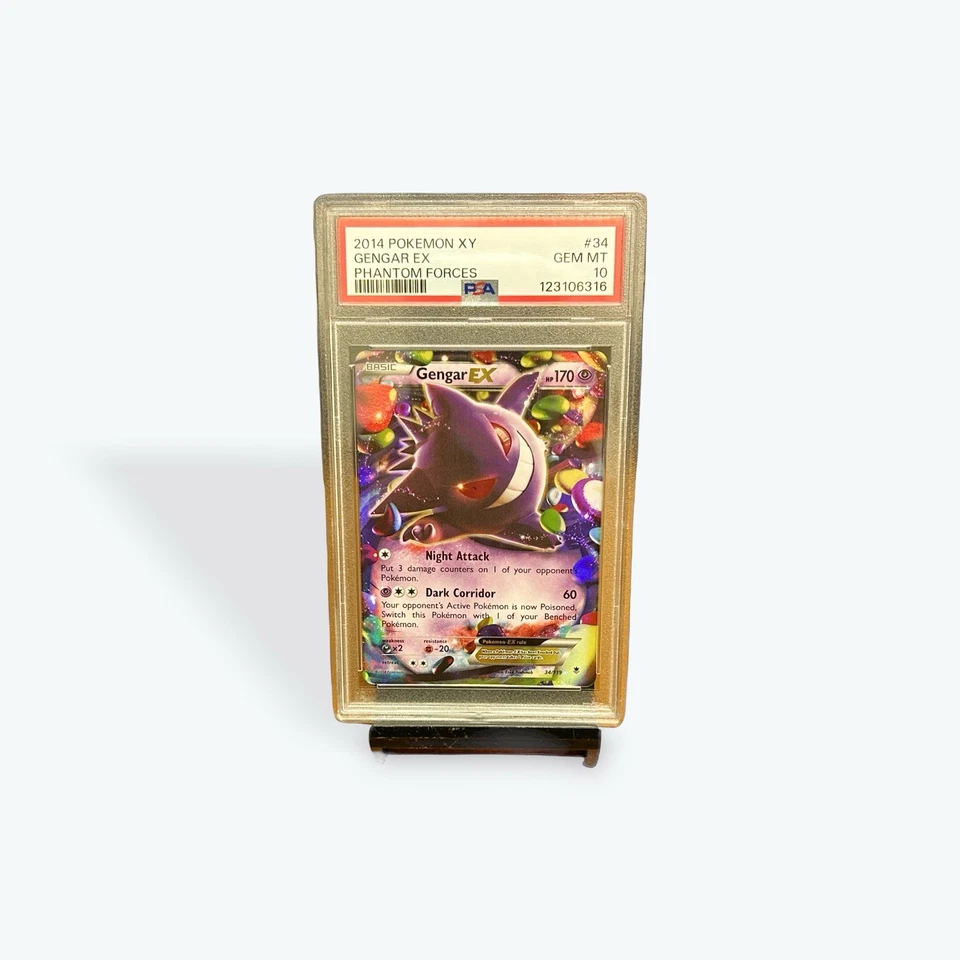 2014 Pokemon XY Gengar EX #34 Phantom Forces 34/119 GEM MINT PSA 10 - Image 1 of 1