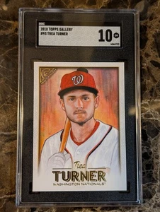 2018 Topps Gallery - Trea Turner #93. SGC 10 - Picture 1 of 2