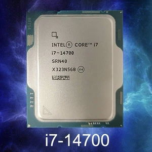 Intel Core i7-14700 14a Gen 5.4GHz BOX LGA1700 SK1700 20T Cache 33MB CPU Raptor - Zdjęcie 1 z 1