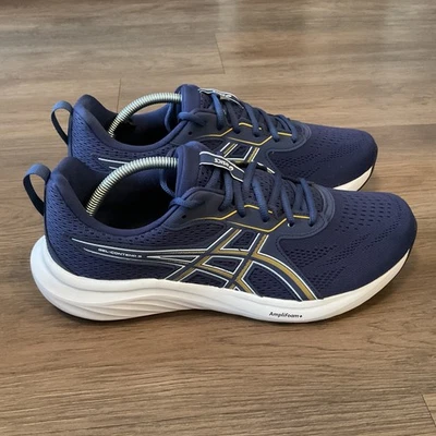 ASICS гель-contend 9 мужской размер 10,5 синий белый Ahitetic кроссовки - Изображение 1 из 4