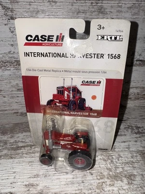 1/64 Ertl International Harvester 1568 V8 Open Station Tractor Die-Cast Ertl - Image 1 of 4