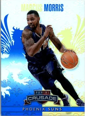 2013-14 Panini Crusade Insert Blue #277 Marcus Morris - BSK - Image 1 of 2
