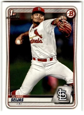 Alvaro Seijas 2020 Bowman Prospects #BP-60 St. Louis Cardinals - Image 1 of 2