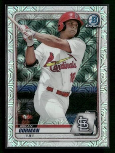 2020 Bowman #BCP-66 Nolan Gorman Chrome Prospects Mojo Refractor - Picture 1 of 2
