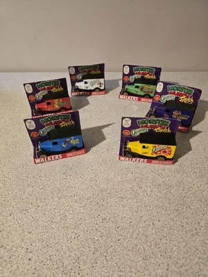 Monster Munch Snackshack DieCast Van Quavers French Fries 6 Vans - Image 1 of 4