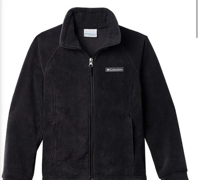 Chaqueta Columbia Negra Benton Primavera Polar Niñas Cremallera Completa Talla M ¡¡Nueva!!️ Foto 1 de 4