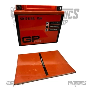 Batterie 12V 10Ah GTX12BS Rollerbatterie/Motorradbatterie - Bild 1 von 2