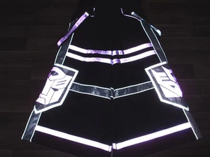 Heatwave phat pants rave gear reflective dance wear hardstyle reflector trousers - Picture 1 of 2