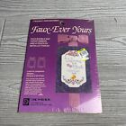 Designs Needle Faux-Ever Yours Baby Announcement Kit NEW #7816 WITH Mat & Ribbon