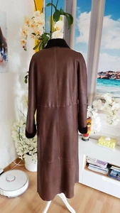 Abrigo de piel de cordero de lujo para mujer Abrigo de cuero, CRISTIANO di THIENE'' EXCELENTE T. 36 - 38 - Imagen 1 de 12