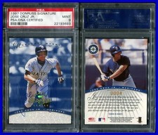 PSA 9 1997 Donruss Signature Century Marks Autograph Jose Cruz Jr. RC 4/100 POP1