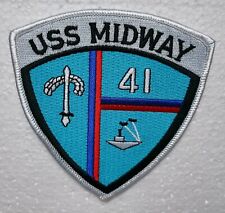  TOPPA - Patch -  USS MIDWAY     - Originale 1980  - Iron on