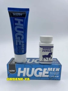 Power 8 Caps + Huge Men Cream - Picture 1 of 5