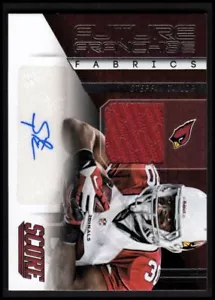 Camiseta Panini Hot Rookies Future Franchise Fabrics 2014 automática Stepfan Taylor - Imagen 1 de 2