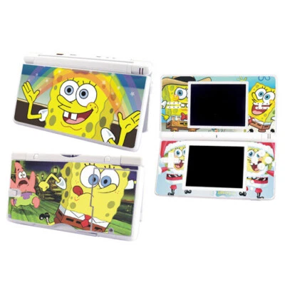 Sponge Bob Skin vinyl DECAL Skin Sticker Cover case for Nintendo NDSL DS Lite T8 - Image 1 of 4