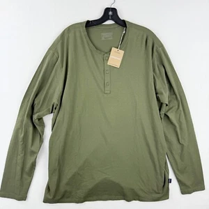 Patagonia Daily Henley Long Sleeve Shirt Size XXL Basin Green New W/Tag 52020 - Picture 1 of 6