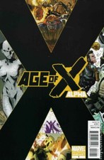 Age of X Alpha 1C Walta Variant 2nd Printing FN 2011 Stock Image