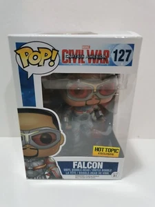 Funko Pop! Captain America Civil War Falcon #127 NEW Hot Topic Exclusive - Bild 1 von 8