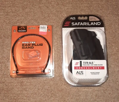 Safariland 7378 7TS ALS Concealment Paddle, Belt Loop Holster Beretta & Earplugs - Image 1 of 2