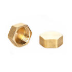 Brass Blanking End Cap Female Stop End Screw On Many Sizes From 1/8-1" BSP