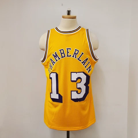 Mitchell & Ness 1971-72 Los Angeles Lakers Legacy Jersey - Wilt Chamberlain Cover