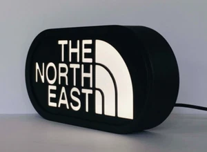 The North East - USB Lightbox ~ Sign ~ Lamp - Colour Options Available - Picture 1 of 7