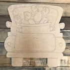 Unfinished DIY Wooden Truck Cutout with Crawfish- Paint Your own Truck