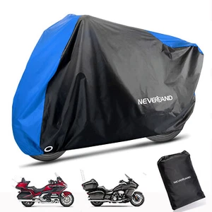 Waterproof Motorcycle Cover Outdoor Dust UV Protector For Honda Goldwing GL1800 - Picture 1 of 12