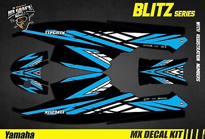 Kit Déco Pour / Decal Kit For Jet SkiYamaha Super Jet - Blitz Blue • 247.90€