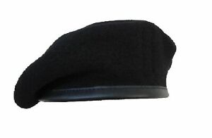 Beret Cap Hat Wool Military Army French Men's Women's Blue black Green Maroon