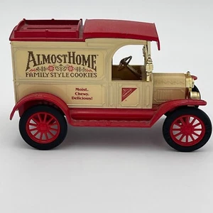 Vintage ERTL Replica Diecast Ford Model T Almost Home Truck Bank with Key 1:25 - Picture 1 of 12