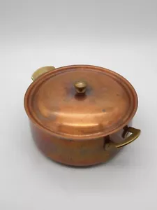 Kupfertopf mit Deckel Culinox Spring Switzerland Topf Kochtopf 21x9 cm 1400g - Bild 1 von 5
