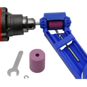 Portable Drill Bit Sharpener Corundum Grinding Wheel for Grinder Polishing Tool - Picture 1 of 7