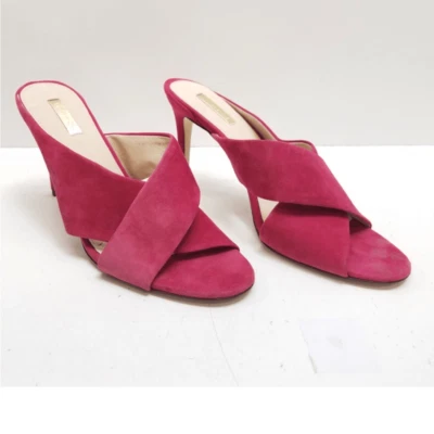 LOUISE ET CIE HOLLOWAY II Bomba de Gamuza Magenta Sin Cordones con Tiras-8M Foto 1 de 4