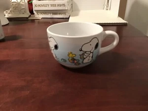 Peanuts Snoopy And Woodstock Easter Soup/Coffee Mug - Picture 1 of 5